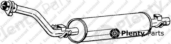  BOSAL part 175-019 (175019) End Silencer
