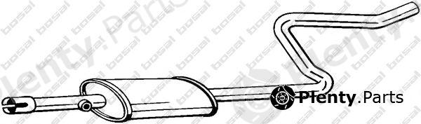  BOSAL part 281-283 (281283) Middle Silencer