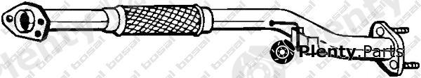  BOSAL part 803-015 (803015) Exhaust Pipe