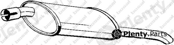  BOSAL part 185-397 (185397) End Silencer