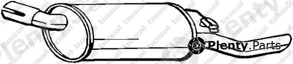  BOSAL part 185-327 (185327) End Silencer