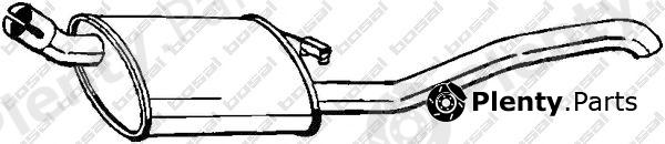  BOSAL part 185-241 (185241) End Silencer