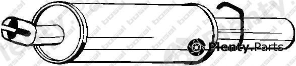  BOSAL part 185-091 (185091) End Silencer