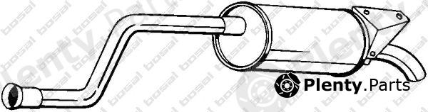  BOSAL part 279-953 (279953) End Silencer