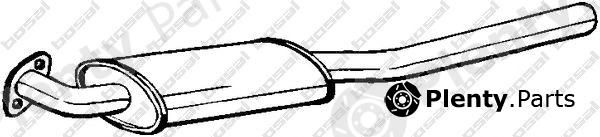  BOSAL part 200-533 (200533) Front Silencer