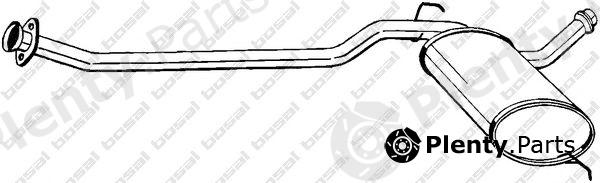  BOSAL part 284-321 (284321) Middle Silencer