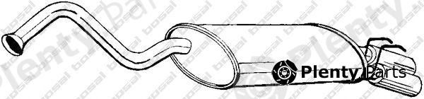  BOSAL part 279-255 (279255) End Silencer
