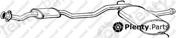  BOSAL part 285-329 (285329) Middle Silencer