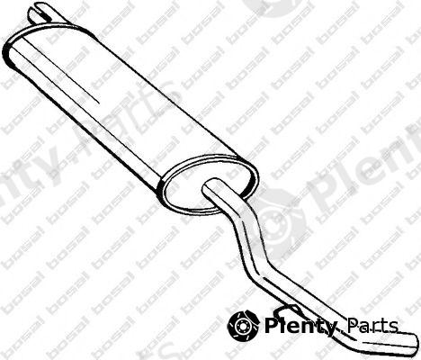  BOSAL part 200-959 (200959) End Silencer