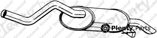  BOSAL part 200-067 (200067) End Silencer