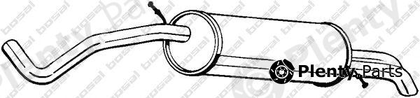  BOSAL part 278-033 (278033) End Silencer