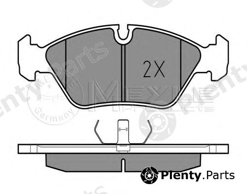  MEYLE part 0252062919 Brake Pad Set, disc brake