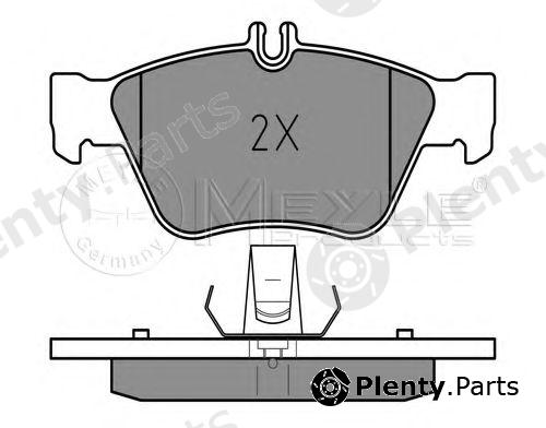  MEYLE part 0252166419 Brake Pad Set, disc brake
