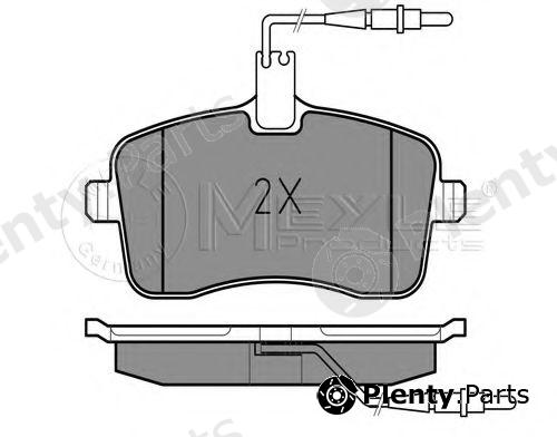  MEYLE part 0252413418/W (0252413418W) Brake Pad Set, disc brake