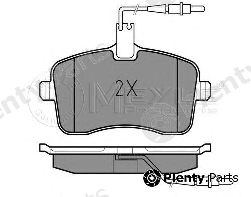  MEYLE part 0252413418/W (0252413418W) Brake Pad Set, disc brake