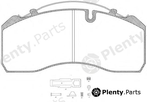  ROADHOUSE part 2814.80 (281480) Brake Pad Set, disc brake