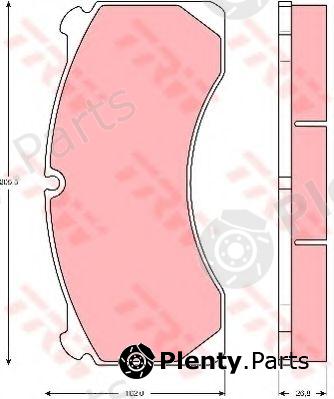  TRW part GDB5082 Brake Pad Set, disc brake