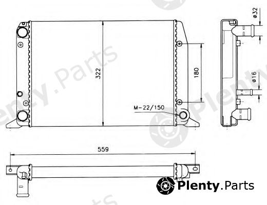  NRF part 50514 Radiator, engine cooling