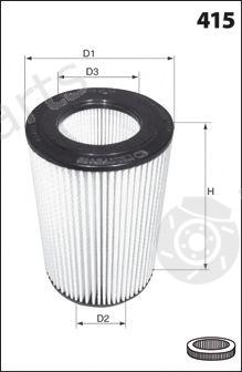  MECAFILTER part EL3923 Air Filter