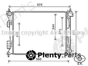  AVA QUALITY COOLING part HY2270 Radiator, engine cooling