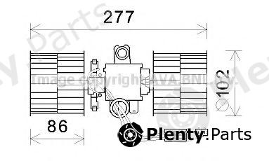  AVA QUALITY COOLING part SA8022 Electric Motor, interior blower