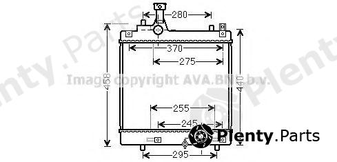  AVA QUALITY COOLING part SZA2113 Radiator, engine cooling