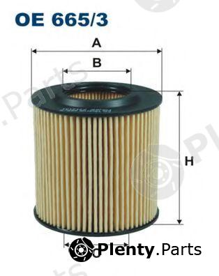  FILTRON part OE665/3 (OE6653) Oil Filter