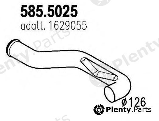  ASSO part 585.5025 (5855025) Exhaust Pipe