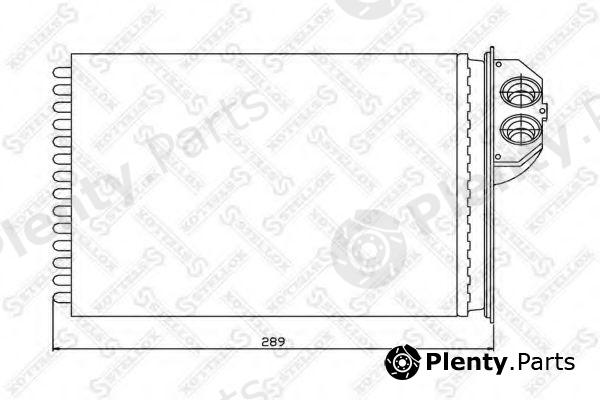  STELLOX part 10-35091-SX (1035091SX) Heat Exchanger, interior heating