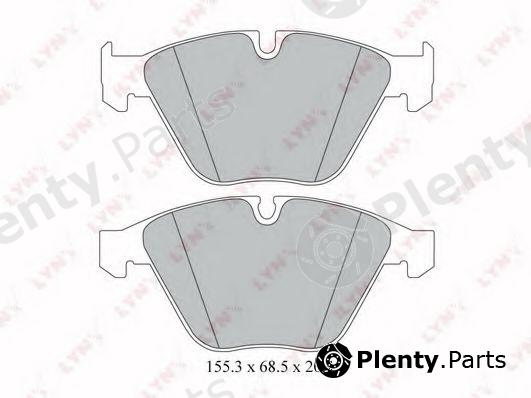  LYNXauto part BD-1415 (BD1415) Brake Pad Set, disc brake