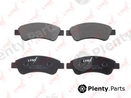  LYNXauto part BD2201 Brake Pad Set, disc brake
