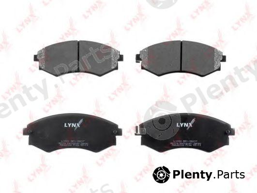  LYNXauto part BD-3607 (BD3607) Brake Pad Set, disc brake