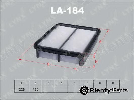  LYNXauto part LA184 Air Filter