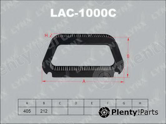  LYNXauto part LAC-1000C (LAC1000C) Filter, interior air