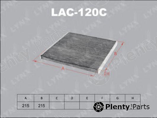  LYNXauto part LAC120C Filter, interior air