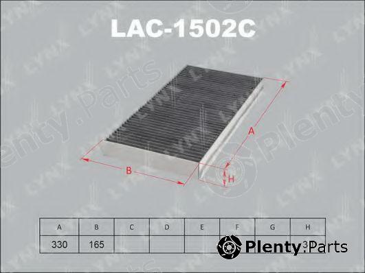  LYNXauto part LAC1502C Filter, interior air