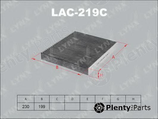  LYNXauto part LAC219C Filter, interior air