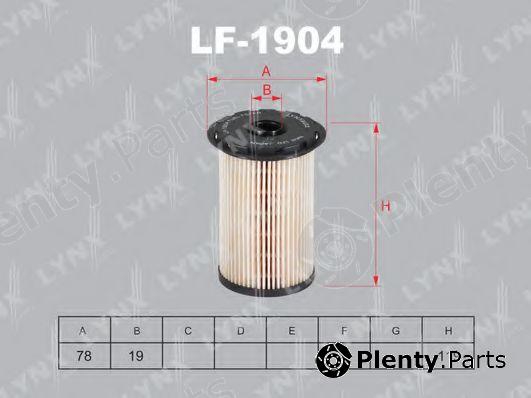  LYNXauto part LF-1904 (LF1904) Fuel filter