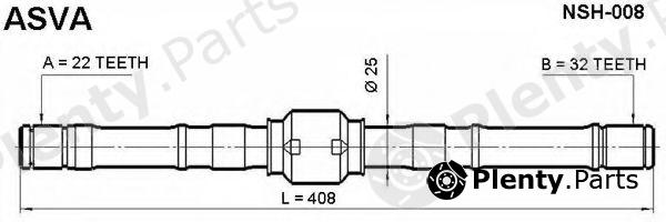 ASVA part NSH008 Replacement part