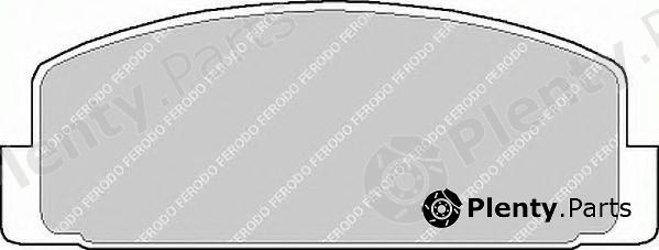  FERODO part FDB372 Brake Pad Set, disc brake