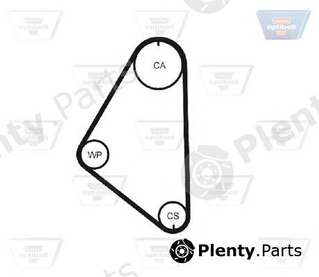  OPTIBELT part ZRK1016 Timing Belt