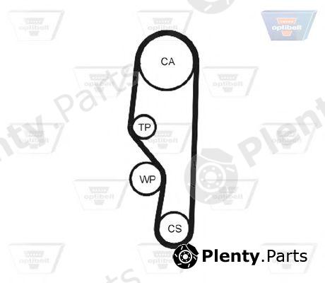  OPTIBELT part ZRK1124 Timing Belt