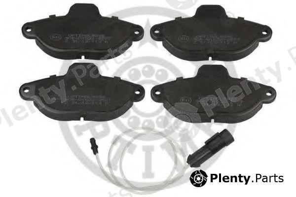  OPTIMAL part 9898 Brake Pad Set, disc brake