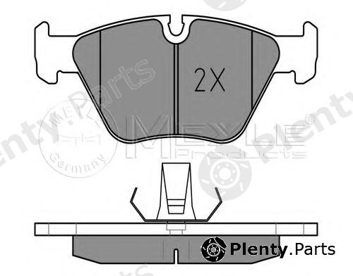  MEYLE part 0252199020 Brake Pad Set, disc brake