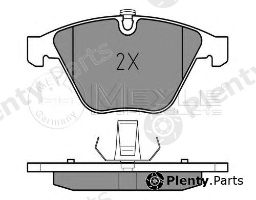  MEYLE part 0252334720 Brake Pad Set, disc brake