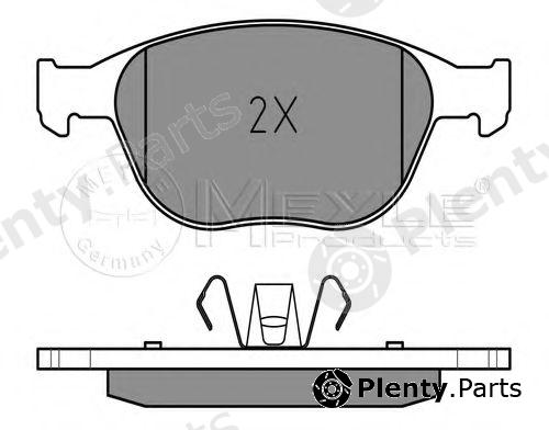  MEYLE part 0252344017 Brake Pad Set, disc brake