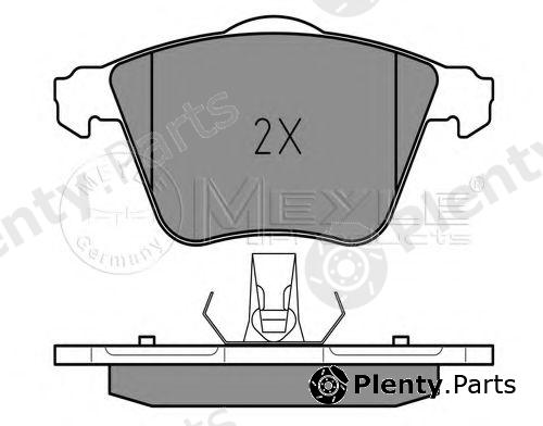  MEYLE part 0252391218 Brake Pad Set, disc brake