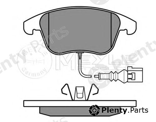  MEYLE part 0252433219/W (0252433219W) Brake Pad Set, disc brake