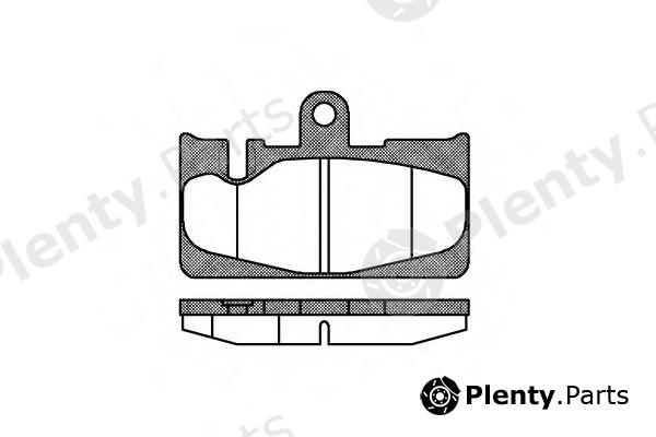  REMSA part 23804 Brake Pad Set, disc brake