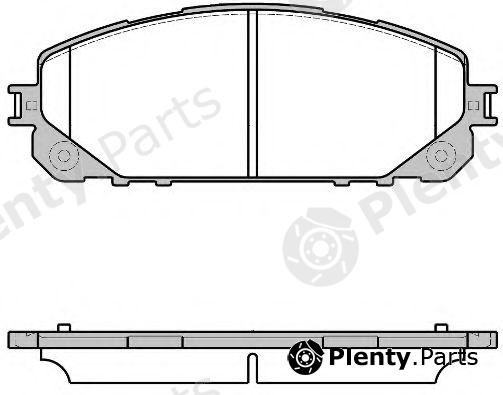 REMSA part 1613.00 (161300) Brake Pad Set, disc brake